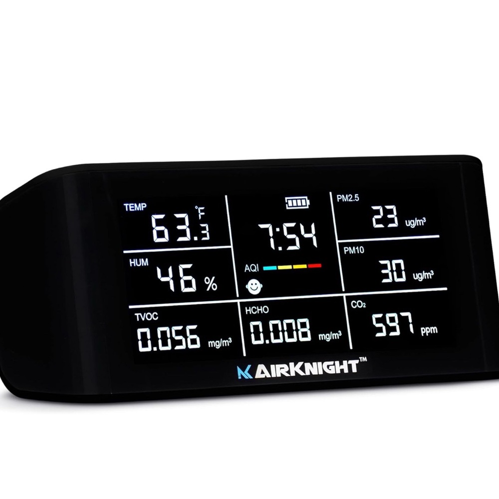AirKnight 9-In-1 Indoor Air Quality Monitor AK100
